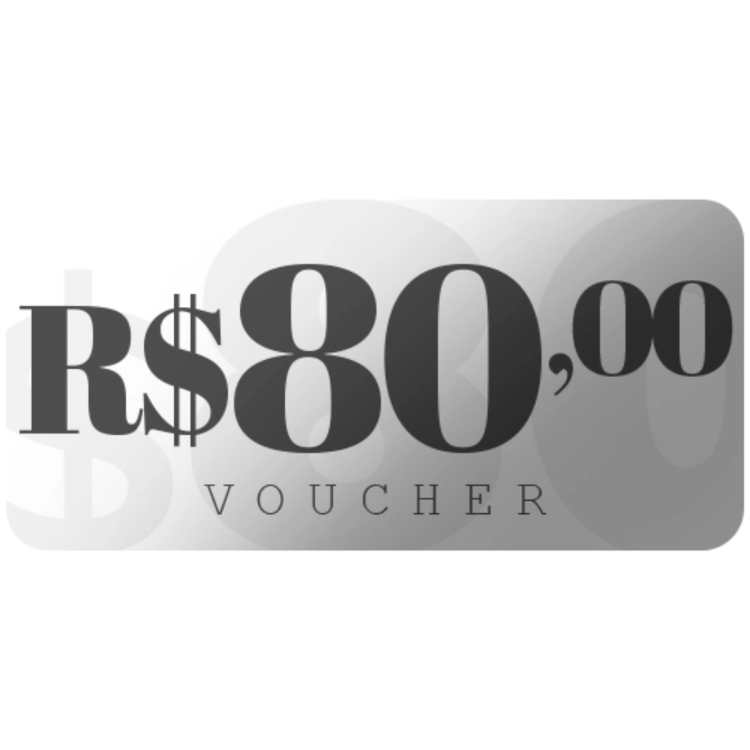 Voucher R$80,00