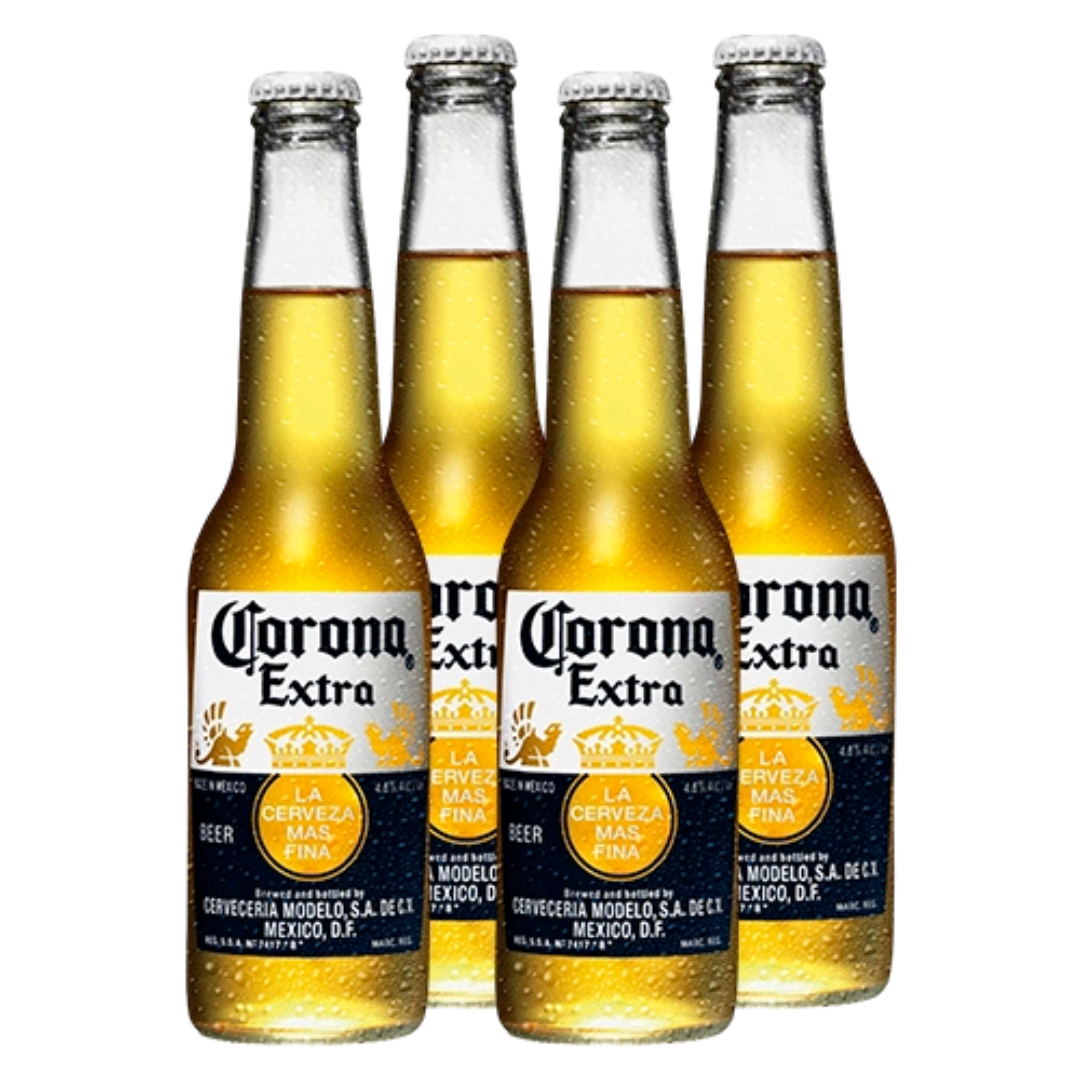 4 long necks Corona
