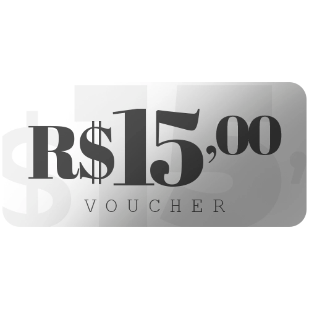 Voucher R$15,00