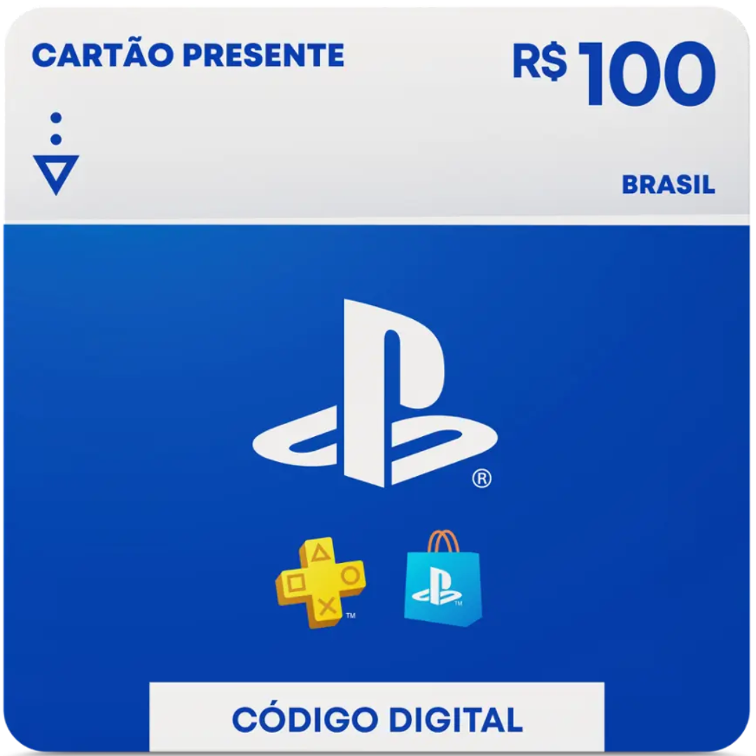 Gift Card PlayStation R$100